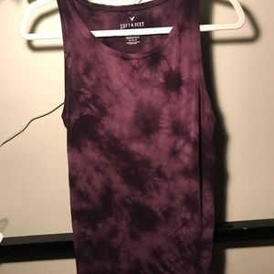 Soft and Sexy Purple American Eagle Muscle Tank M
